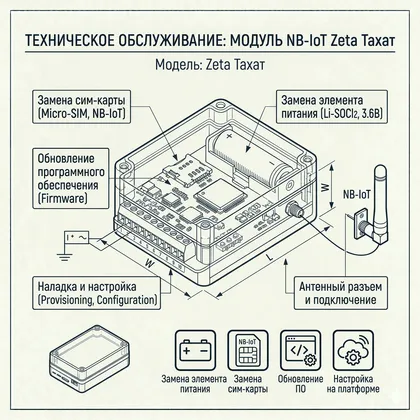 Ремонт модуля Zeta